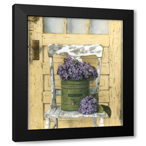 Cottage Bouquet I Black Modern Wood Framed Art Print by Atria, Cristin