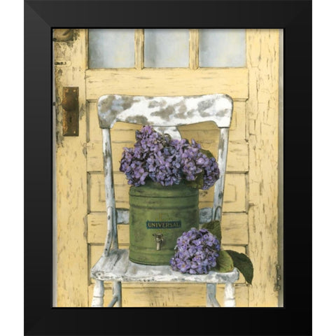 Cottage Bouquet I Black Modern Wood Framed Art Print by Atria, Cristin