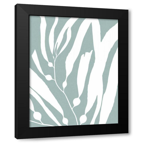 Seagrass I Black Modern Wood Framed Art Print by Berg, Sabine