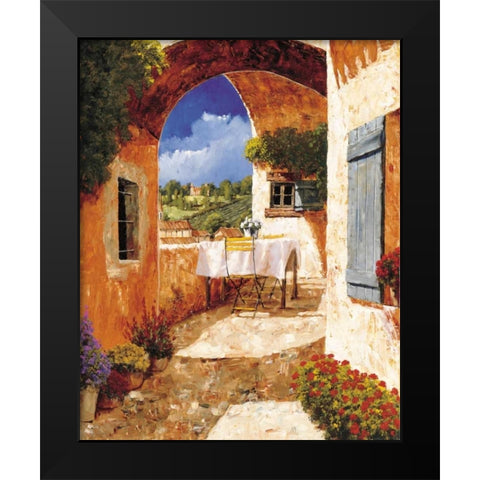 The Days of Wine and Roses Black Modern Wood Framed Art Print by Archambault, Gilles