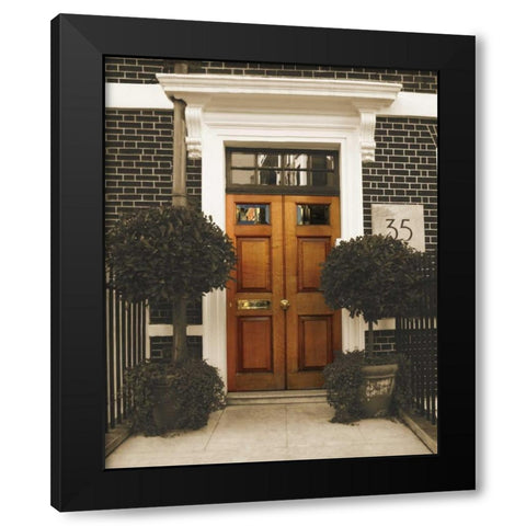 Inviting Black Modern Wood Framed Art Print by Maihara/Watt, Jeff/Boyce