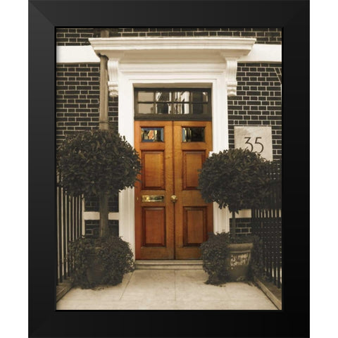 Inviting Black Modern Wood Framed Art Print by Maihara/Watt, Jeff/Boyce