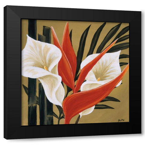 Sun Kissed IV Black Modern Wood Framed Art Print by St. Amant, Yvette