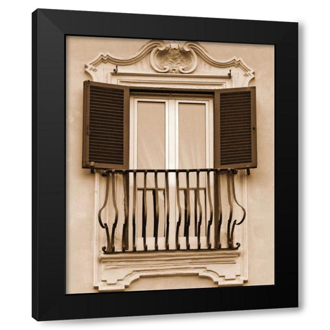 Italian Moments II Black Modern Wood Framed Art Print with Double Matting by Maihara/Watt, Jeff/Boyce