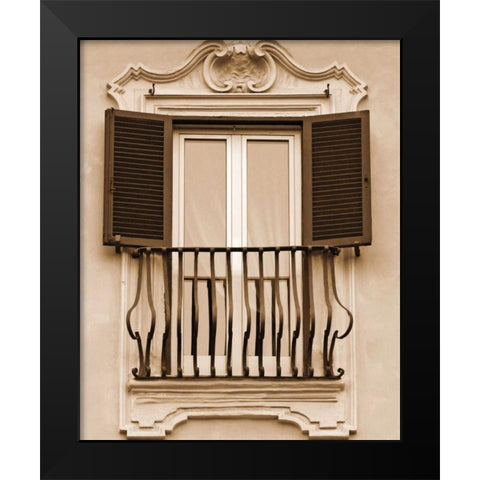 Italian Moments II Black Modern Wood Framed Art Print by Maihara/Watt, Jeff/Boyce