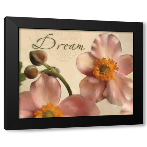 Dream Black Modern Wood Framed Art Print by Tanner, Jan