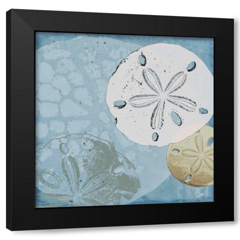 Oceans Delight III Black Modern Wood Framed Art Print by Basil, Jason