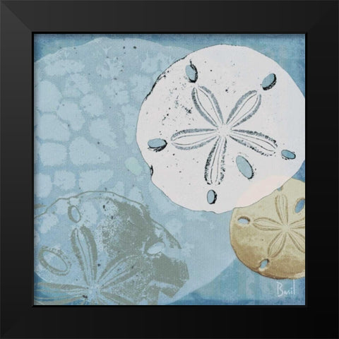 Oceans Delight III Black Modern Wood Framed Art Print by Basil, Jason