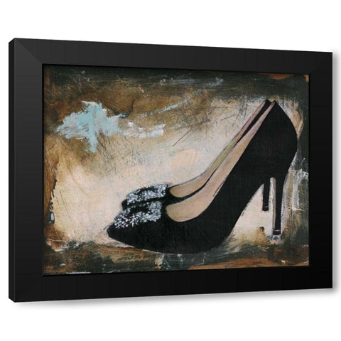 Shoe Box II Black Modern Wood Framed Art Print by Stajan-Ferkul, Andrea