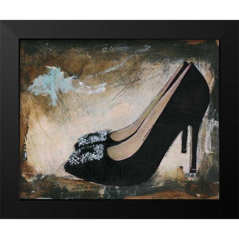 Shoe Box II Black Modern Wood Framed Art Print by Stajan-Ferkul, Andrea