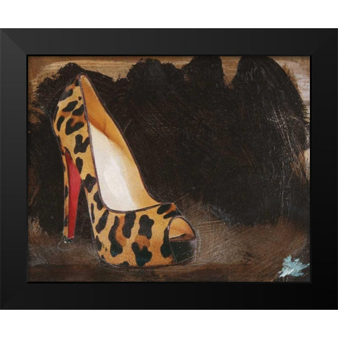 Shoe Box III Black Modern Wood Framed Art Print by Stajan-Ferkul, Andrea