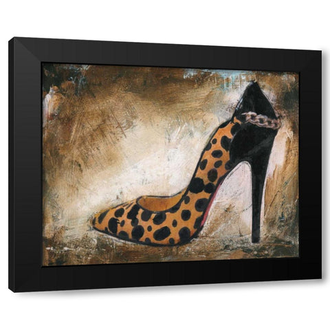 Shoe Box IV Black Modern Wood Framed Art Print by Stajan-Ferkul, Andrea