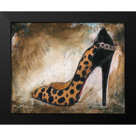 Shoe Box IV Black Modern Wood Framed Art Print by Stajan-Ferkul, Andrea