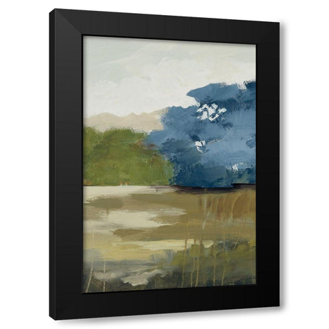 Prelude II Black Modern Wood Framed Art Print with Double Matting by Buckley, Mary Parker