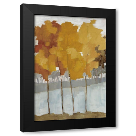 Wetlands I Black Modern Wood Framed Art Print by Ellens, Jacqueline