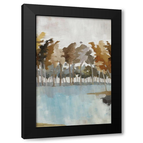 Wetlands II Black Modern Wood Framed Art Print with Double Matting by Ellens, Jacqueline