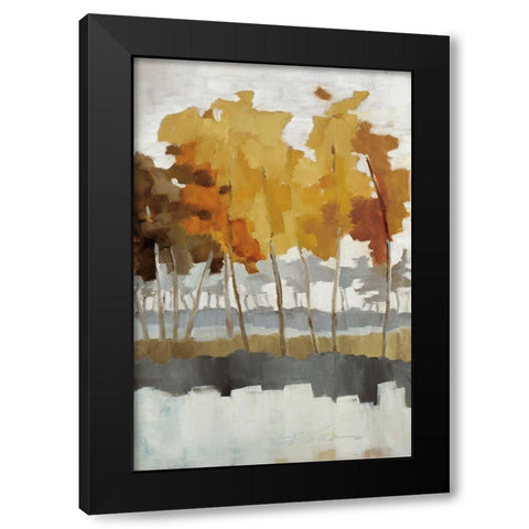 Wetlands III Black Modern Wood Framed Art Print with Double Matting by Ellens, Jacqueline