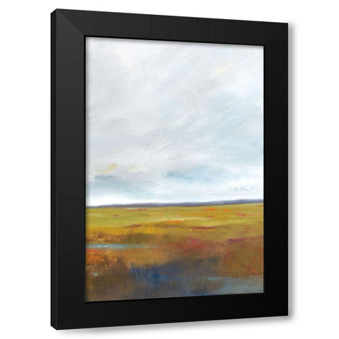 Sunset Over The Marsh III Black Modern Wood Framed Art Print by Jackson, Victoria