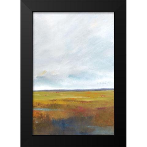 Sunset Over The Marsh III Black Modern Wood Framed Art Print by Jackson, Victoria