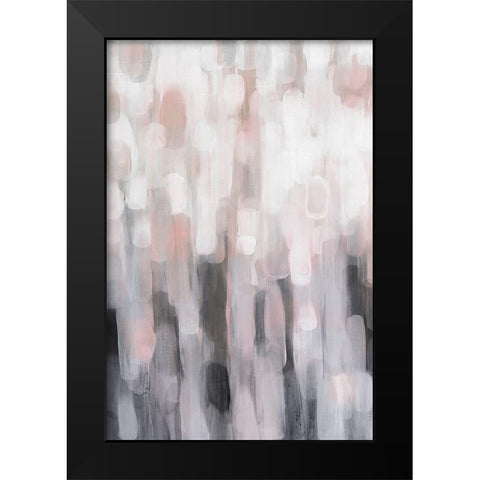 Blushing I Black Modern Wood Framed Art Print by Parker, Karen Lorena