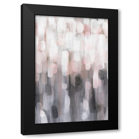 Blushing II Black Modern Wood Framed Art Print with Double Matting by Parker, Karen Lorena