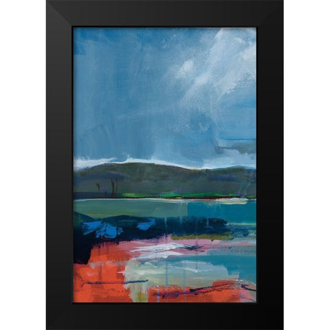 Coastal Display I Black Modern Wood Framed Art Print by Fitsimmons, A