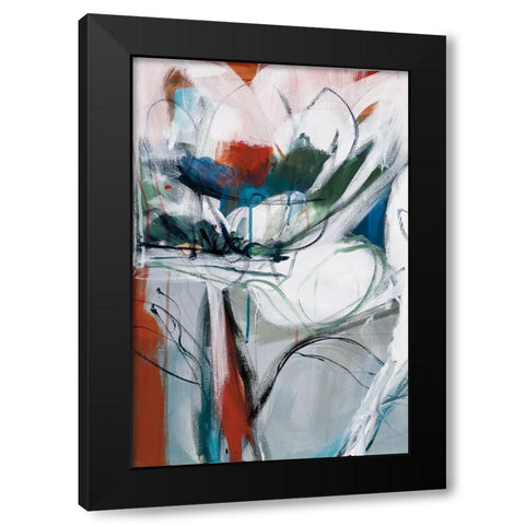 Winter Dance I Black Modern Wood Framed Art Print by Fitsimmons, A