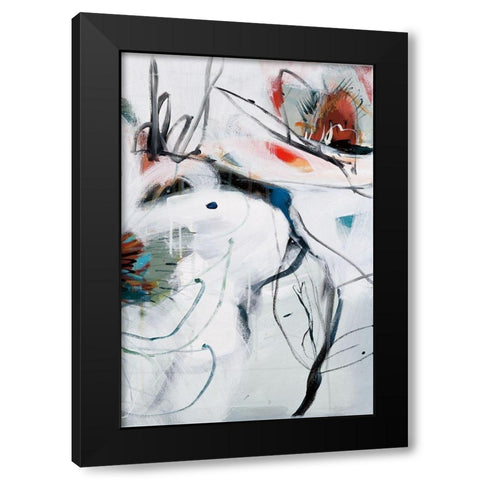 Winter Dance III Black Modern Wood Framed Art Print with Double Matting by Fitsimmons, A