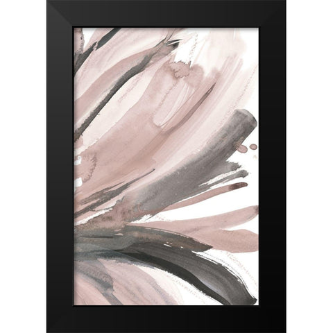 Pretty in Pink III Black Modern Wood Framed Art Print by Meyers, Rebecca