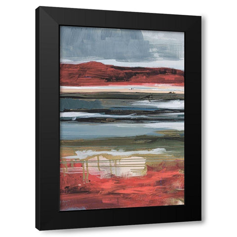 Before Night Falls I Black Modern Wood Framed Art Print by Fitzsimmons, A.