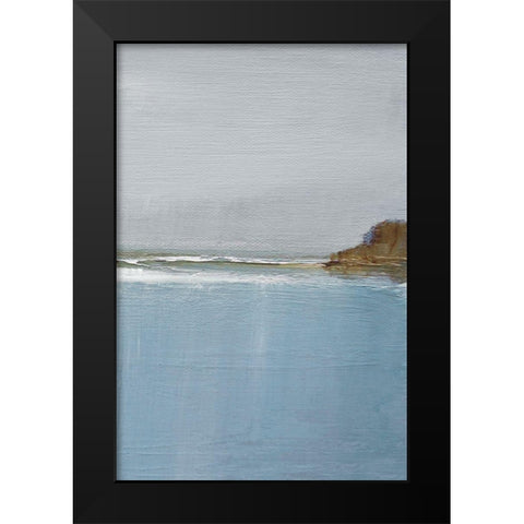 Lulworth Cove III Black Modern Wood Framed Art Print by Gold, Caroline