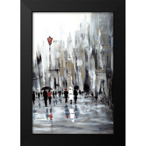 Grand Ville II Black Modern Wood Framed Art Print by Kadmiri, Aziz