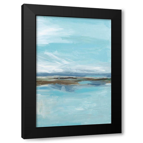 Passage III Black Modern Wood Framed Art Print by Pasion, Wani