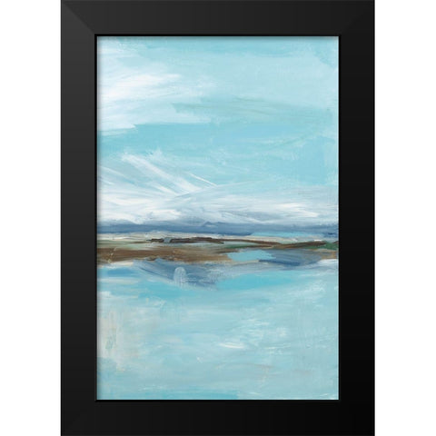 Passage III Black Modern Wood Framed Art Print by Pasion, Wani