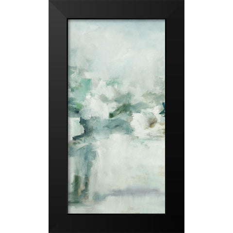Whisper II Black Modern Wood Framed Art Print by Ellens, Jacqueline