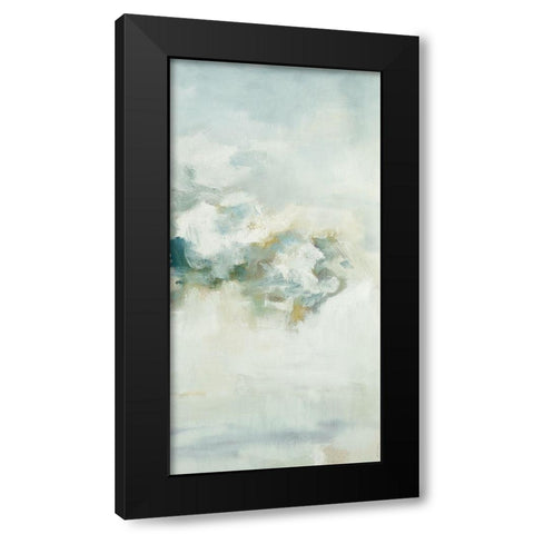 Whisper III Black Modern Wood Framed Art Print with Double Matting by Ellens, Jacqueline