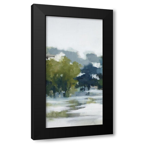 Reflections A Black Modern Wood Framed Art Print with Double Matting by Ellens, Jacqueline