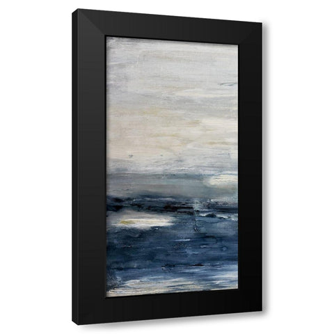 Oceania I Black Modern Wood Framed Art Print by Snow, Aerial