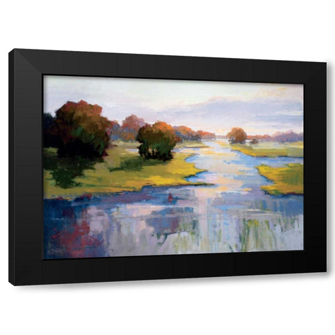 Unexpected Treasure Black Modern Wood Framed Art Print with Double Matting by McMurry, Vicki