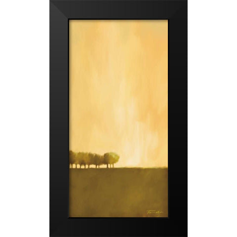 Cluster of Trees I Black Modern Wood Framed Art Print by Venter, Tandi