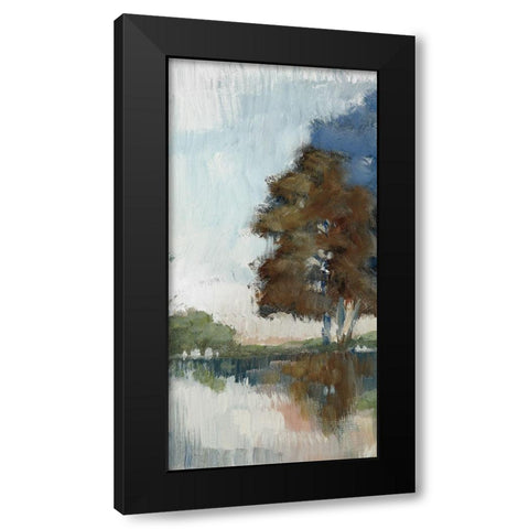 Highland View I Black Modern Wood Framed Art Print with Double Matting by Buckley, Mary Parker