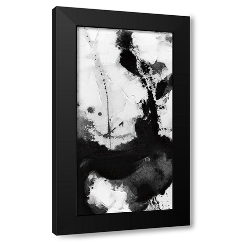 Soul Dance I Black Modern Wood Framed Art Print with Double Matting by Stanion, Kathy Morton