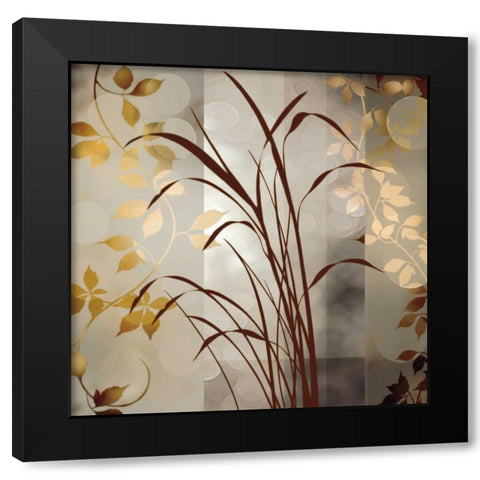 A Gentle Breeze II Black Modern Wood Framed Art Print by Aparicio, Edward