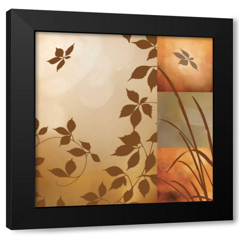 Abundance Black Modern Wood Framed Art Print by Aparicio, Edward