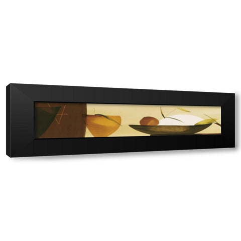 Sencillez Oriental I Black Modern Wood Framed Art Print by Abellan, Lola