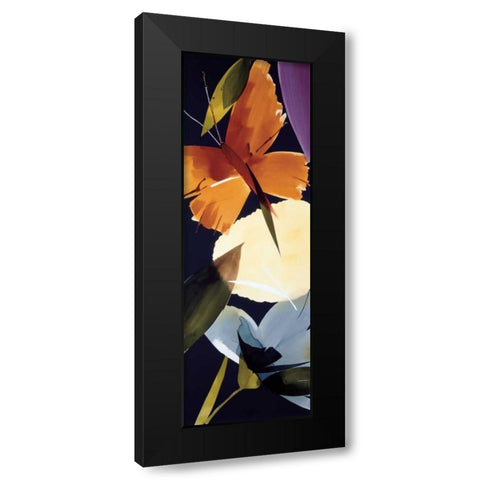 When the Wind Blows II Black Modern Wood Framed Art Print with Double Matting by Abellan, Lola