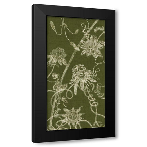 Prose and Verse II Black Modern Wood Framed Art Print with Double Matting by Amori