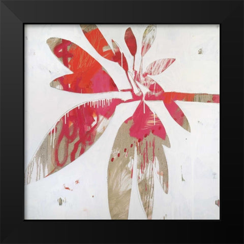 Tropical Landscape I Black Modern Wood Framed Art Print by Bredvik, Brenda K.