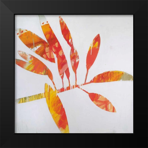 Tropical Landscape II Black Modern Wood Framed Art Print by Bredvik, Brenda K.