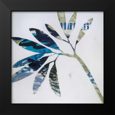 Tropical Landscape III Black Modern Wood Framed Art Print by Bredvik, Brenda K.